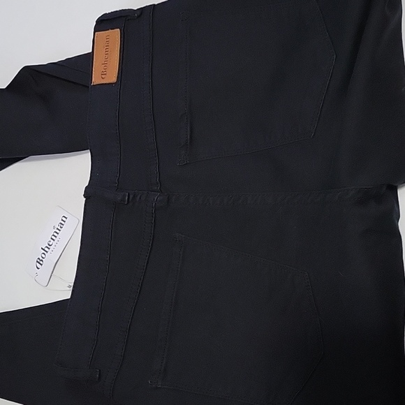 NEW Bohemian Traders High Waist Distressed Black Skinny Jeans Size 30 - Picture 8 of 10